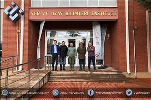 TMMOB Jeoloji Mühendisleri Odası Eskişehir Şube Yönetim Kurulu Başkanı Celal Erayık'ın Enstitü Ziyareti